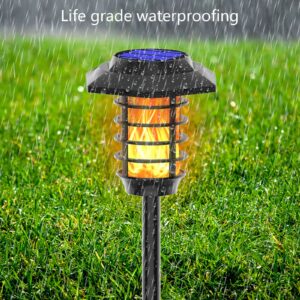Solar Flame Garden Lights
