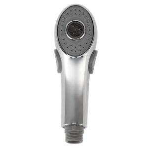 Ergonomic handheld shower heads silicone massage nozzle wand with soft blue tips
