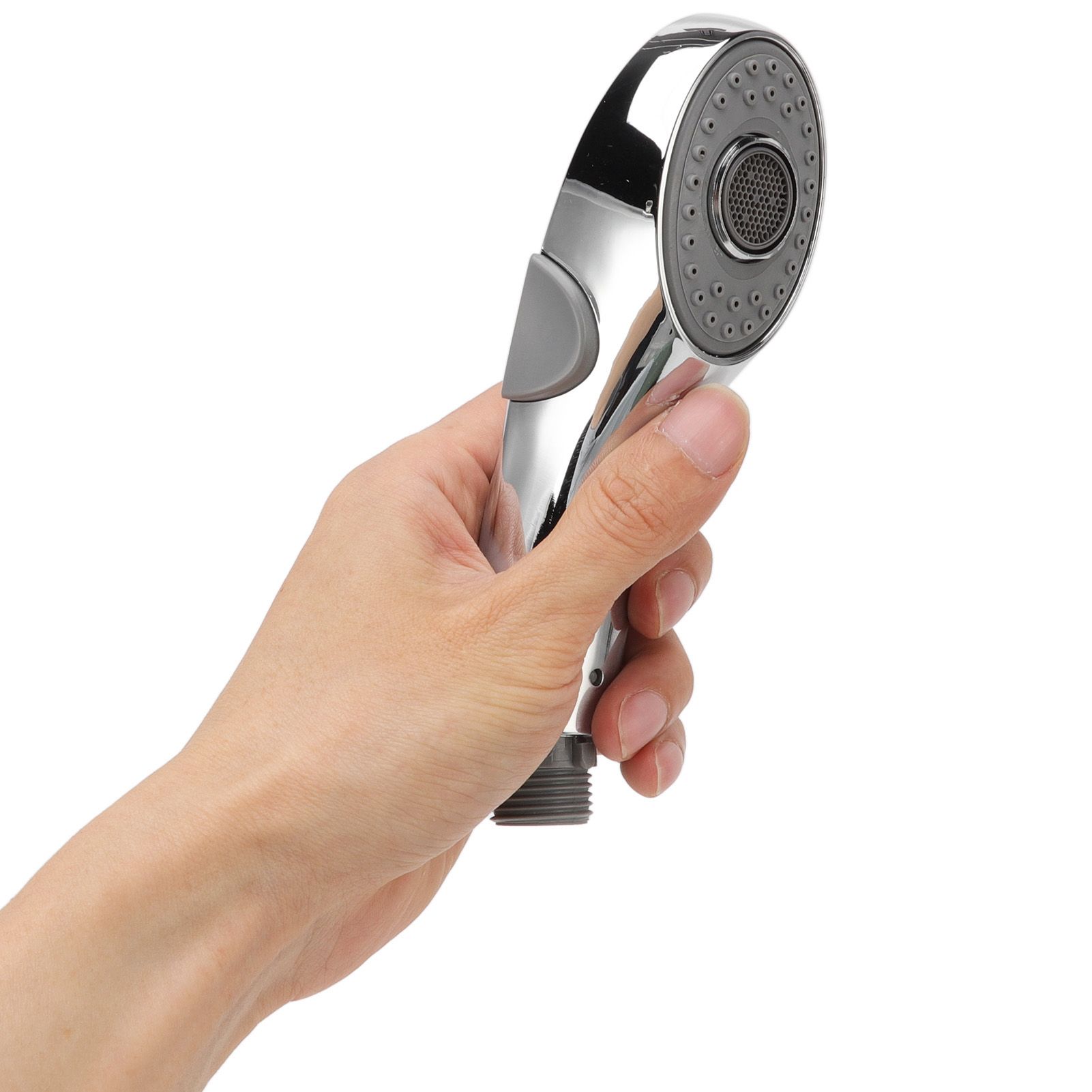 Handheld Shower Heads Silicone Massage Nozzle - Spa Wand – Sumo Deals Standard G1/2 Plumbing Connection Interface On A Personal Bathroom Shower Wand