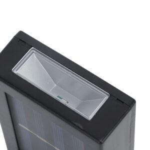 Led Solar Wall Light Ip65 Waterproof 5W White – Sumo Deals Waterproof Solar Wall Lamp Installed Beside A Garden Pathway