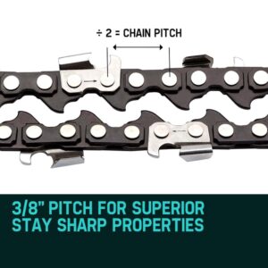 2X Baumr-Ag 16In Chainsaw Chains For Sx38 38Cc – Sumo Deals Baumr-Ag 16In Chainsaw Chain