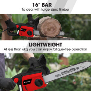 Baumr-Ag 2000W Electric Chainsaw | 16-Inch Oregon Bar – Sumo Deals Electric Chainsaw