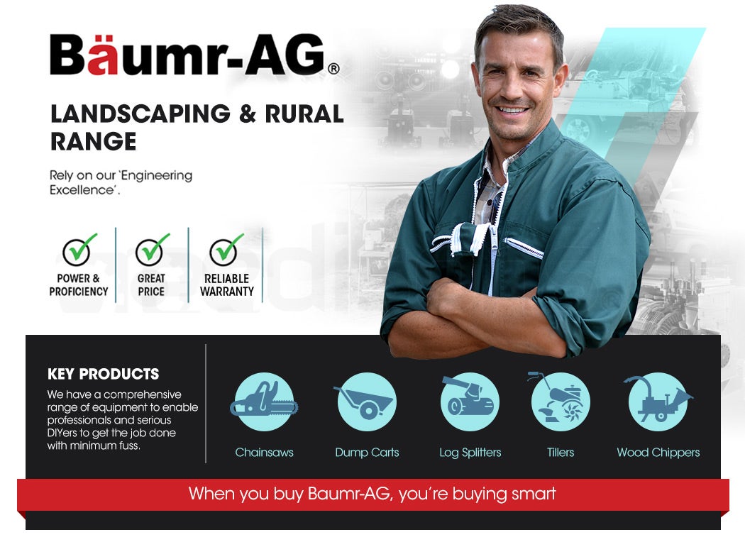 Baumr-Ag 24&Quot; Petrol Chainsaw | E-Start Commercial Saw – Sumo Deals Petrol Chainsaw 24&Quot;