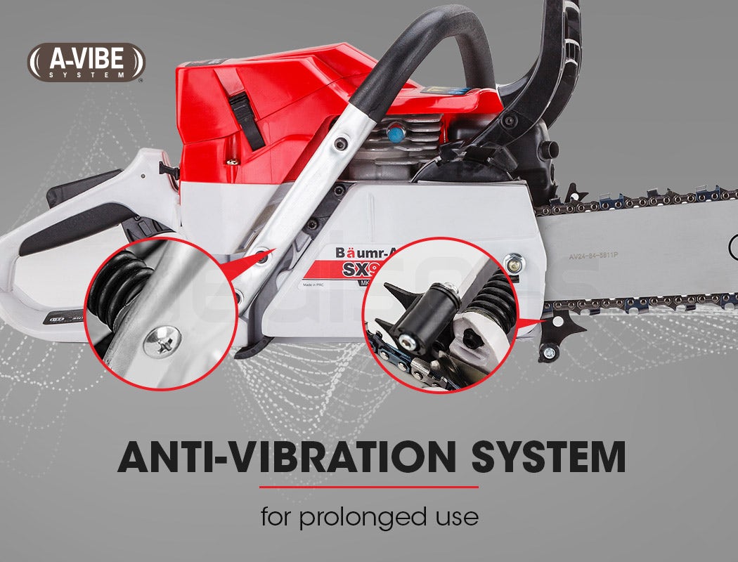 Baumr-Ag 24&Quot; Petrol Chainsaw | E-Start Commercial Saw – Sumo Deals Petrol Chainsaw 24&Quot;