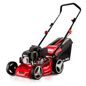 petrol push lawn mower