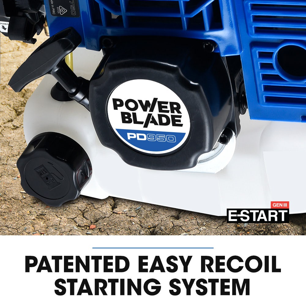 Powerblade Pd950 52Cc Petrol Post Hole Digger Kit – Sumo Deals Petrol Post Hole Digger