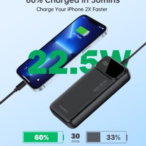 Choetech 20000Mah Power Bank Pd22.5W Digital Display – Sumo Deals 20000Mah Power Bank