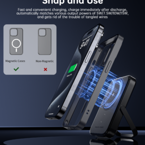 Choetech 10000Mah Magnetic Power Bank With Holder Product Image Sumo Deals