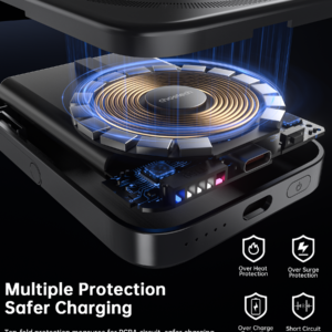 Choetech 10000Mah Magnetic Power Bank With Holder Product Image Sumo Deals