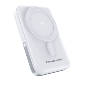 Choetech 10000Mah Magnetic Wireless Power Bank White Product Image Sumo Deals
