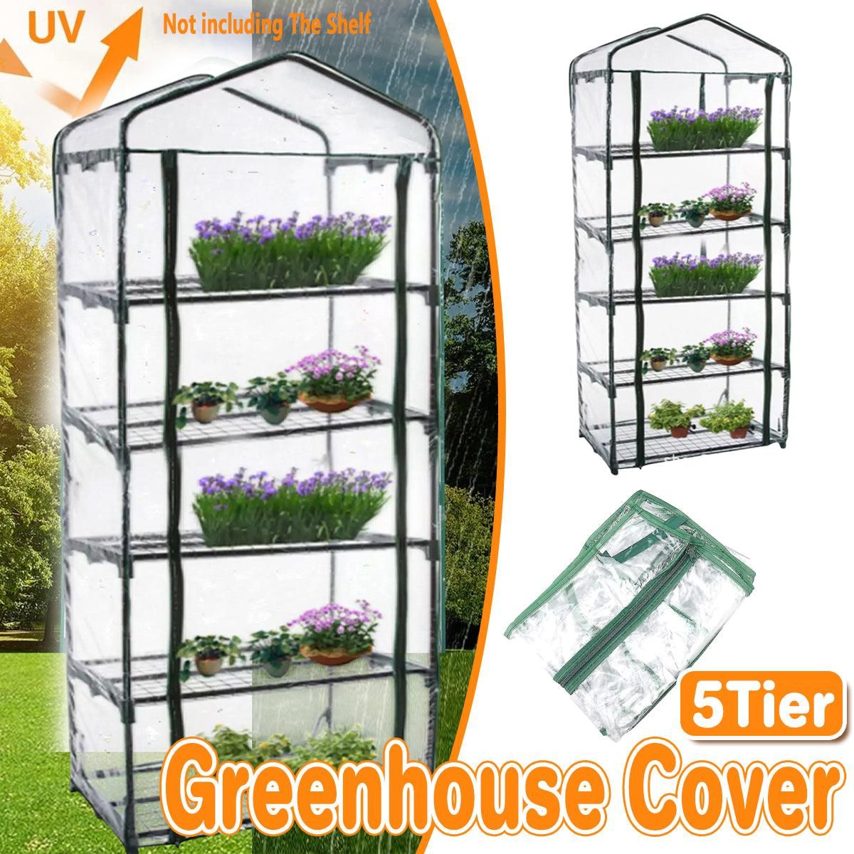 5 Tier Pvc Greenhouse Cover For Garden Plants – Sumo Deals Pvc Greenhouse Cover