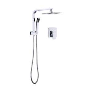 Della Francesca Chrome Square High Pressure Shower Rail Set – Sumo Deals Della Francesca Chrome Square High Pressure Shower Rail Set Product Image Sumo Deals