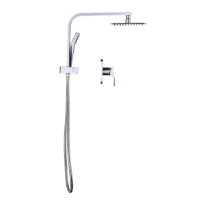 Della Francesca Chrome Square High Pressure Shower Rail Set – Sumo Deals Della Francesca Chrome Square High Pressure Shower Rail Set Product Image Sumo Deals