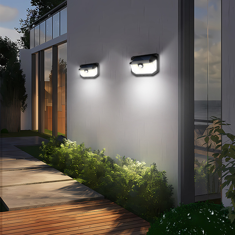 2-Pack Solar Motion Sensor Wall Lights (178-Led) – Sumo Deals Solar Motion Sensor Wall Light