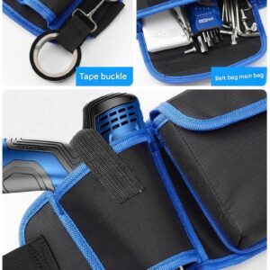 Blue Oxford Cloth Tool Waist Bag – Heavy-Duty &Amp; Adjustable – Sumo Deals Tool Waist Bag