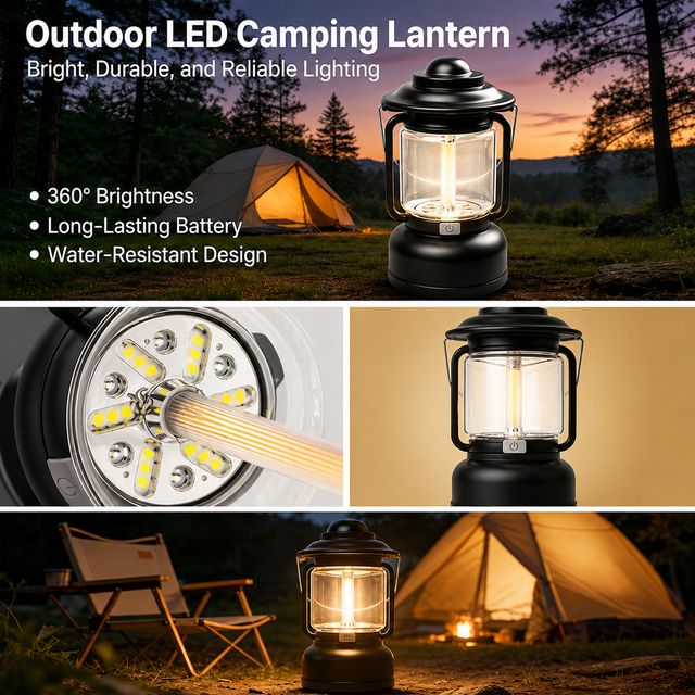 2 Pack Usb-C Rechargeable Led Camping Lanterns – Sumo Deals 2 Pack Usb-C Rechargeable Led Camping Lanterns - Image 3