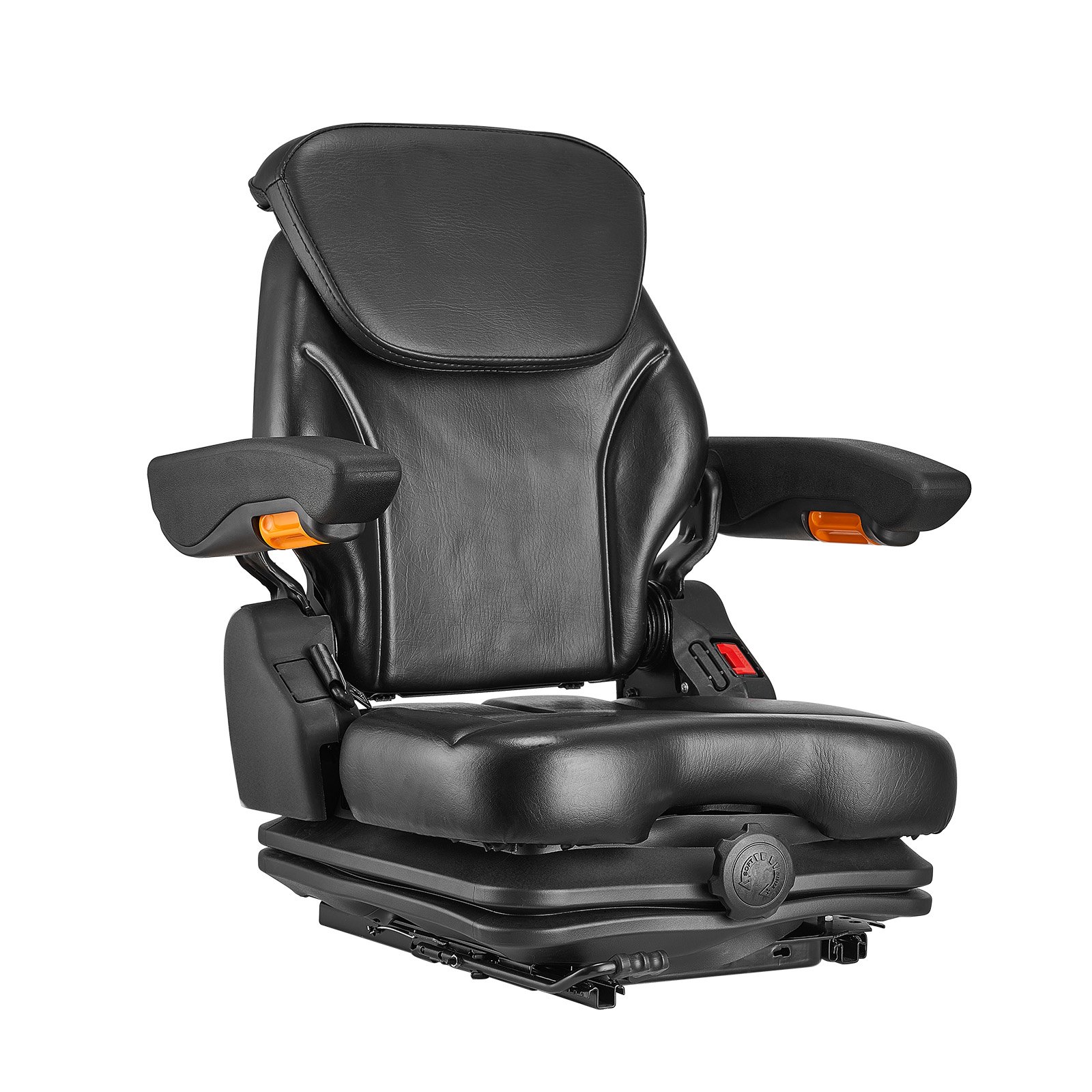 Universal Forklift Seat | Adjustable Suspension &Amp; Belt – Sumo Deals Forklift Seat