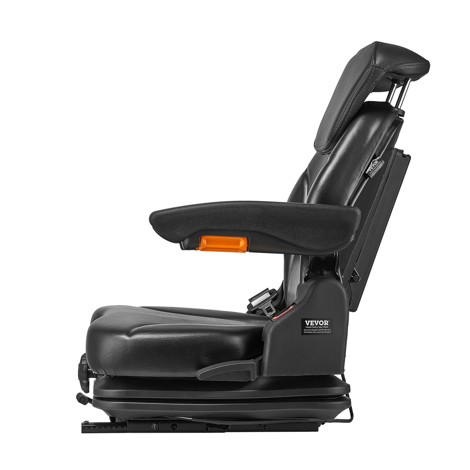 Universal Forklift Seat | Adjustable Suspension &Amp; Belt – Sumo Deals Forklift Seat