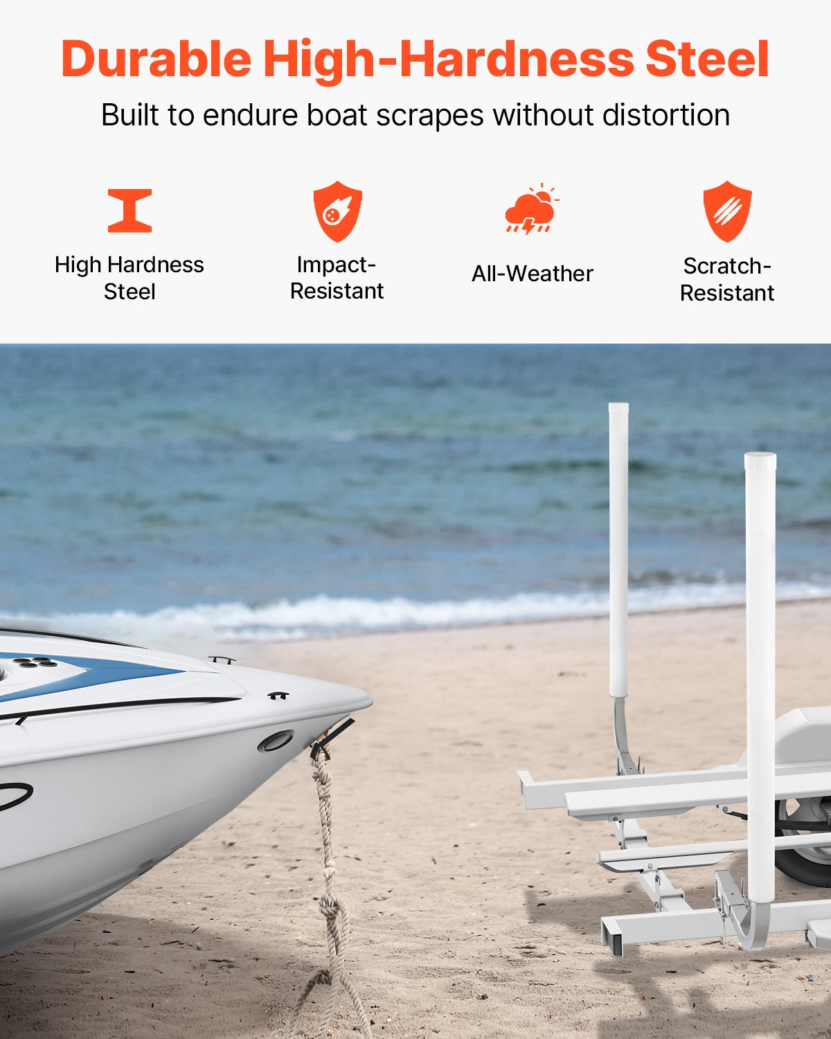 Steel Boat Trailer Guide Ons Adjustable 1219Mm 2Pc – Sumo Deals Steel Boat Trailer Guide Ons Adjustable 1219Mm 2Pc - Image 4