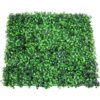 Lush Artificial Boxwood Hedge Wall Panel for courtyard privacy