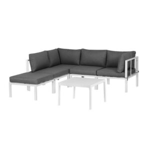 Gardeon 6PCS Outdoor Sofa Set Aluminium Table and Chairs Lounge Patio Furniture product image