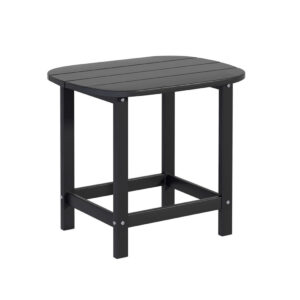 Gardeon Outdoor Coffee Side Table HDPE Desk Patio Furniture Camping Garden Black product image