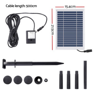Gardeon Solar Pond Pump Submersible Water Fountain Kit 4.4Ft Product Image