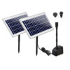 Gardeon Solar Pond Pump Submersible Water Fountain Kit with 2 Panels 7.2FT product image