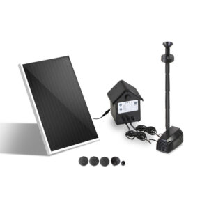 Gardeon Solar Pond Pump Submersible Water Fountain with Battery Kit LED Lights 4FT product image