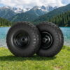 Gardeon 2pcs, 4.10/3.50-4 Tire And Wheel Flat Free, 26cm Solid Rubber Tires with 5/8 Axle Bore Hole product image
