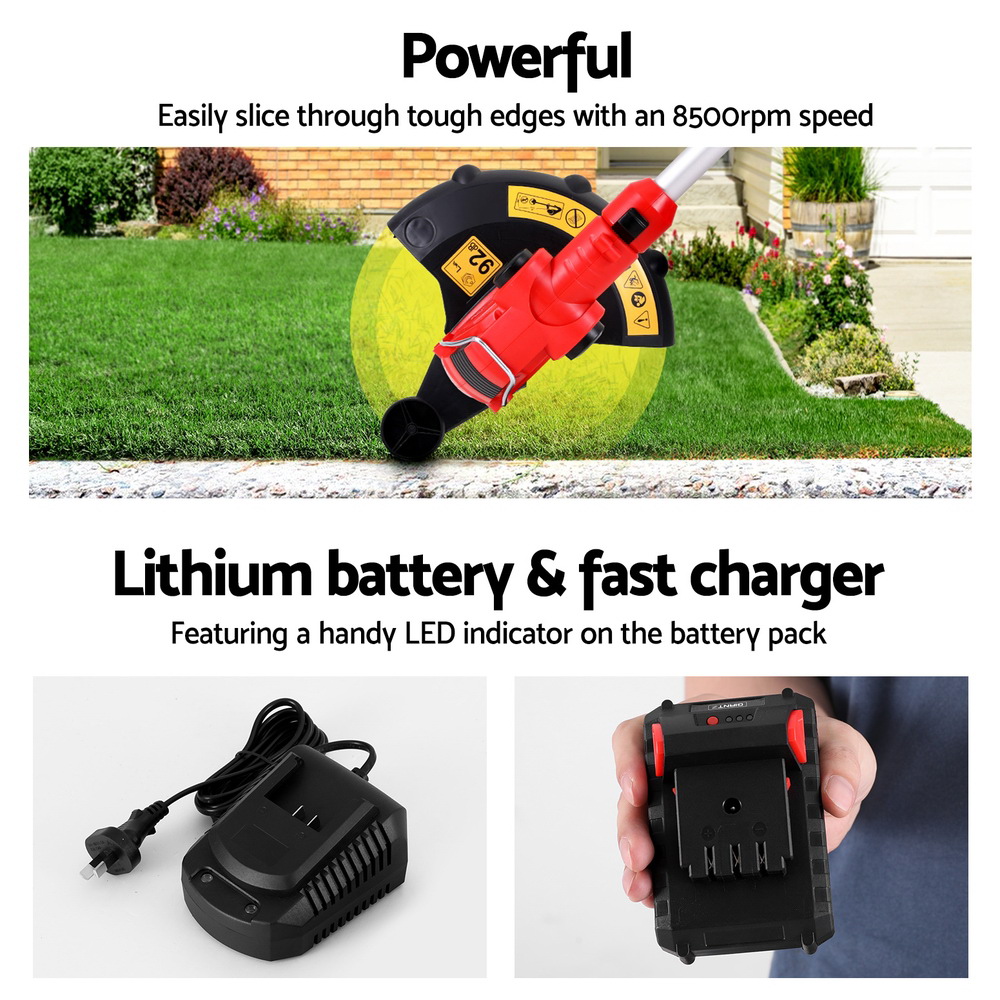 Giantz 20V Cordless Line Trimmer | Lawn Whipper Snipper – Sumo Deals Giantz 20V Cordless Line Trimmer Lawn Whipper Grass Snipper Product Image
