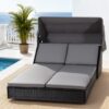 Gardeon Outdoor Day Bed Sun Lounge Setting Wicker Lounger Patio Furniture product image