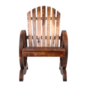 Gardeon Wooden Wagon Chair For Outdoor Spaces – Sumo Deals Wooden Wagon Chair