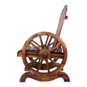 Gardeon Wooden Wagon Chair For Outdoor Spaces – Sumo Deals Wooden Wagon Chair