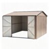 Giantz 3X3M Garden Shed Outdoor Storage Backyard Tool Shed Galvanized Steel Brown product image