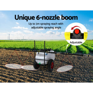 Giantz Weed Sprayer 100L Trailer 3M Boom Garden Spray Product Image