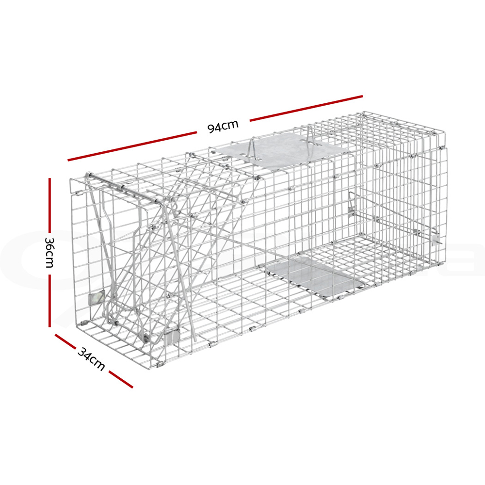 Gardeon Humane Possum Trap Cage 94X34Cm – Sumo Deals Gardeon Animal Trap Cage Possum 94X34Cm Product Image