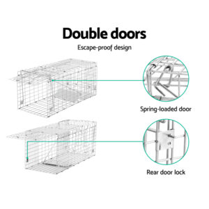 Gardeon Humane Possum Trap Cage 94X34Cm – Sumo Deals Gardeon Animal Trap Cage Possum 94X34Cm Product Image