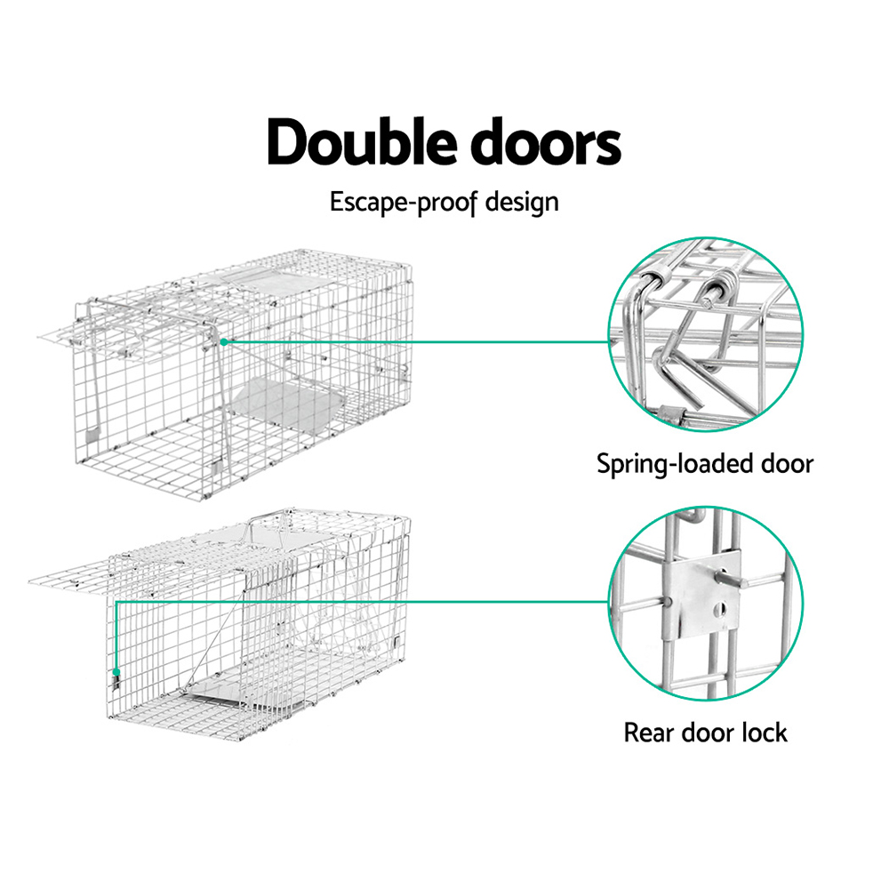 Gardeon Humane Possum Trap Cage 94X34Cm – Sumo Deals Gardeon Animal Trap Cage Possum 94X34Cm Product Image