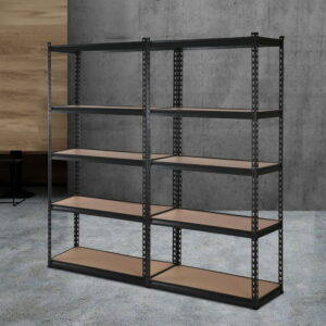 Giantz 2x1.5M Garage Shelving Warehouse Rack Pallet Racking Storage Shelve Black product image