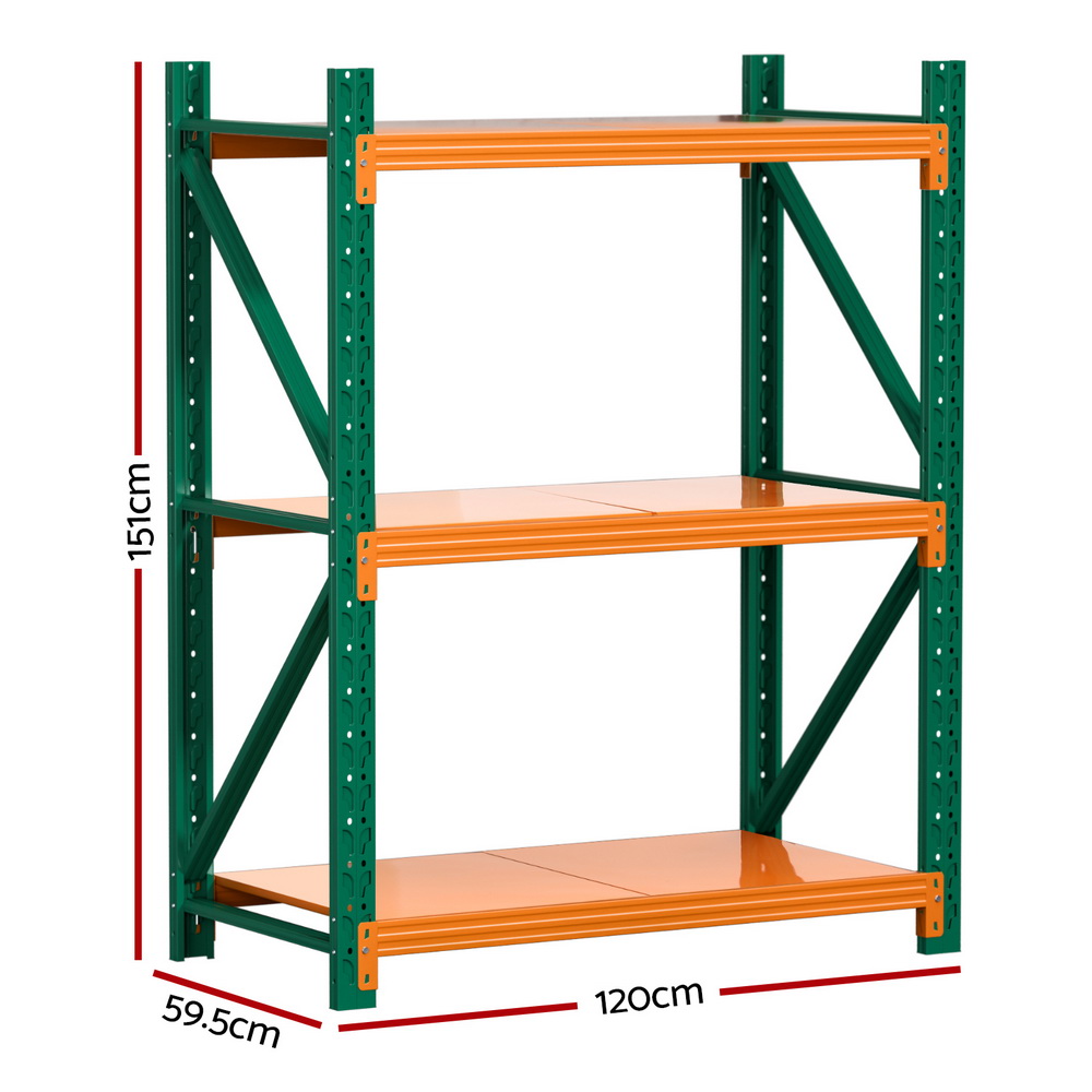 Giantz 1.2M X 1.5M Garage Shelving Rack – Sumo Deals Giantz 1.2Mx1.5M Garage Shelving Warehouse Rack Product Image