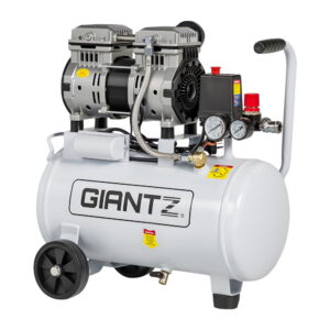 Giantz 24L Air Compressor Quiet 0.75HP Oil-Free Portable Tyre Inflator 40L/Min product image