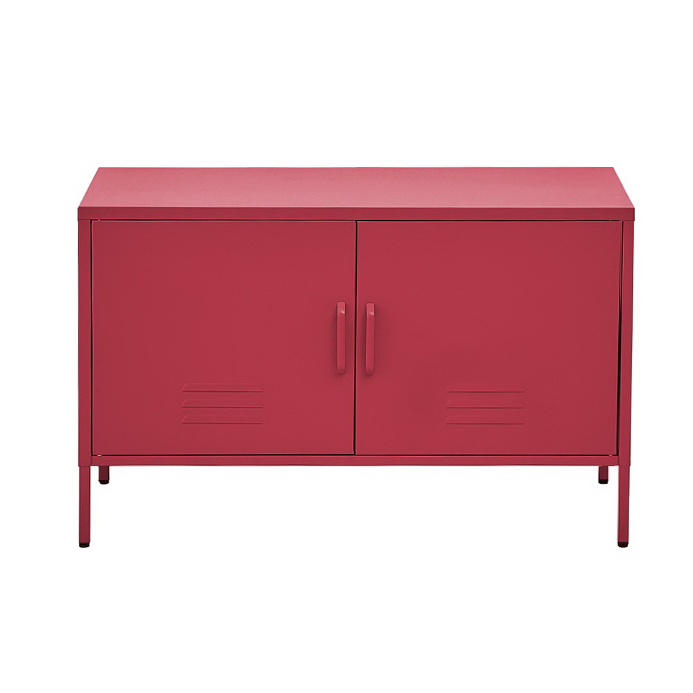 Artiss Pink Metal Buffet Sideboard Cabinet – Sumo Deals Artiss Buffet Sideboard Metal Cabinet - Base Pink Product Image