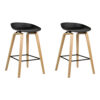 Artiss 2X Wooden Bar Stools | Black – Sumo Deals Artiss 2X Bar Stools Wooden Product Image
