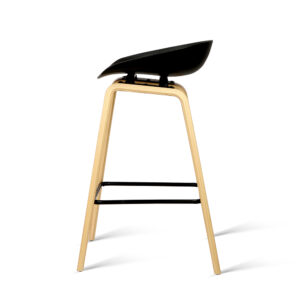 Artiss Bentwood Bar Stools - 4 Pack, Black Wooden – Sumo Deals 4X Artiss Bar Stools Kitchen Counter Stool Dining Chairs Wooden Black Product Image