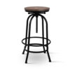 Artiss Adjustable Wood Bar Stools – Sumo Deals Artiss Bar Stools Adjustable Wood Chairs Product Image