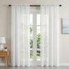 Artiss Blockout Curtains 2X 132x213cm Light Filtering Window Drapes Rod Pocket product image