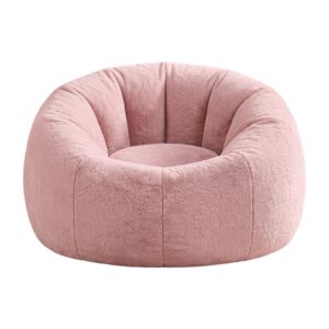 Artiss Bean Bag Chair Cover (No Filler) Soft Faux Fur Beanbag Cover Large Round Stuffed Animal Stora product image