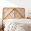 Artiss Bed Headboard Queen Bedhead Rattan - FRED Pine product image
