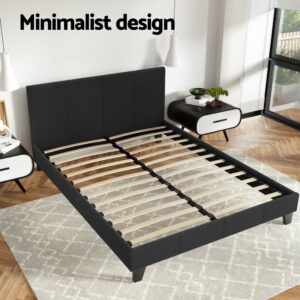 Artiss Bed Frame Queen Size Charcoal Neo Product Image